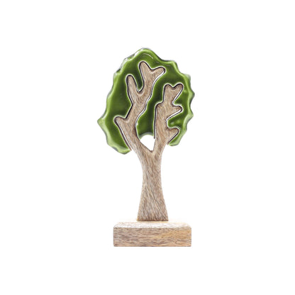 Albero 3D - Decorazione in legno 20x10cm