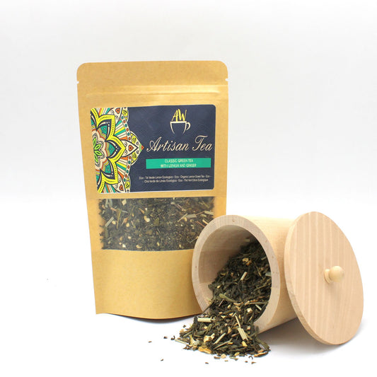 50 g Tè verde BIO Classico al limone e zenzero