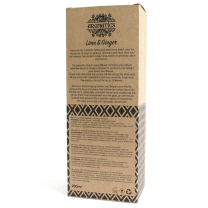 Diffusore di aromi con oli essenziali Lime &amp; Zenzero 200 ml