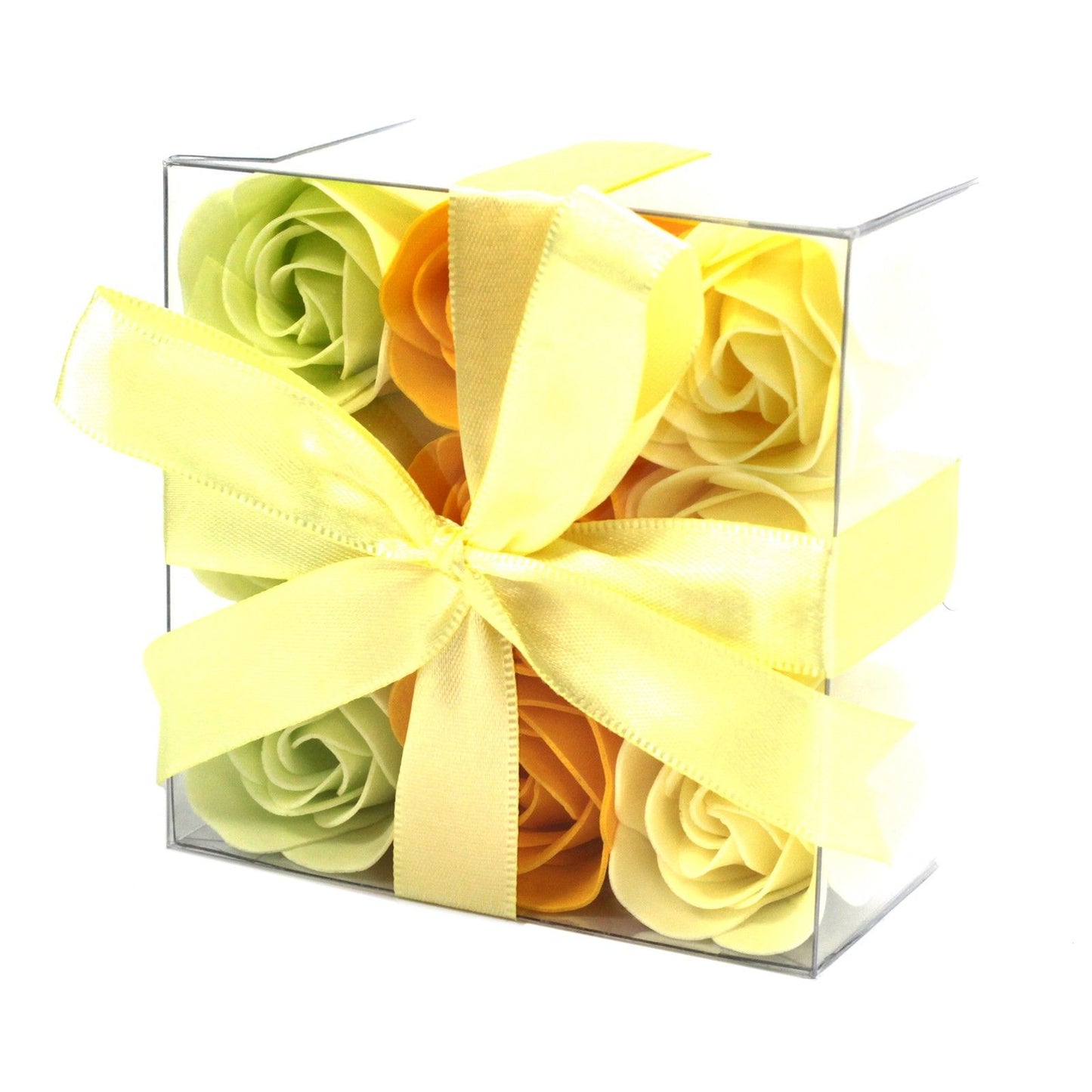 Set di 9 fiori di sapone - Rose di lavanda