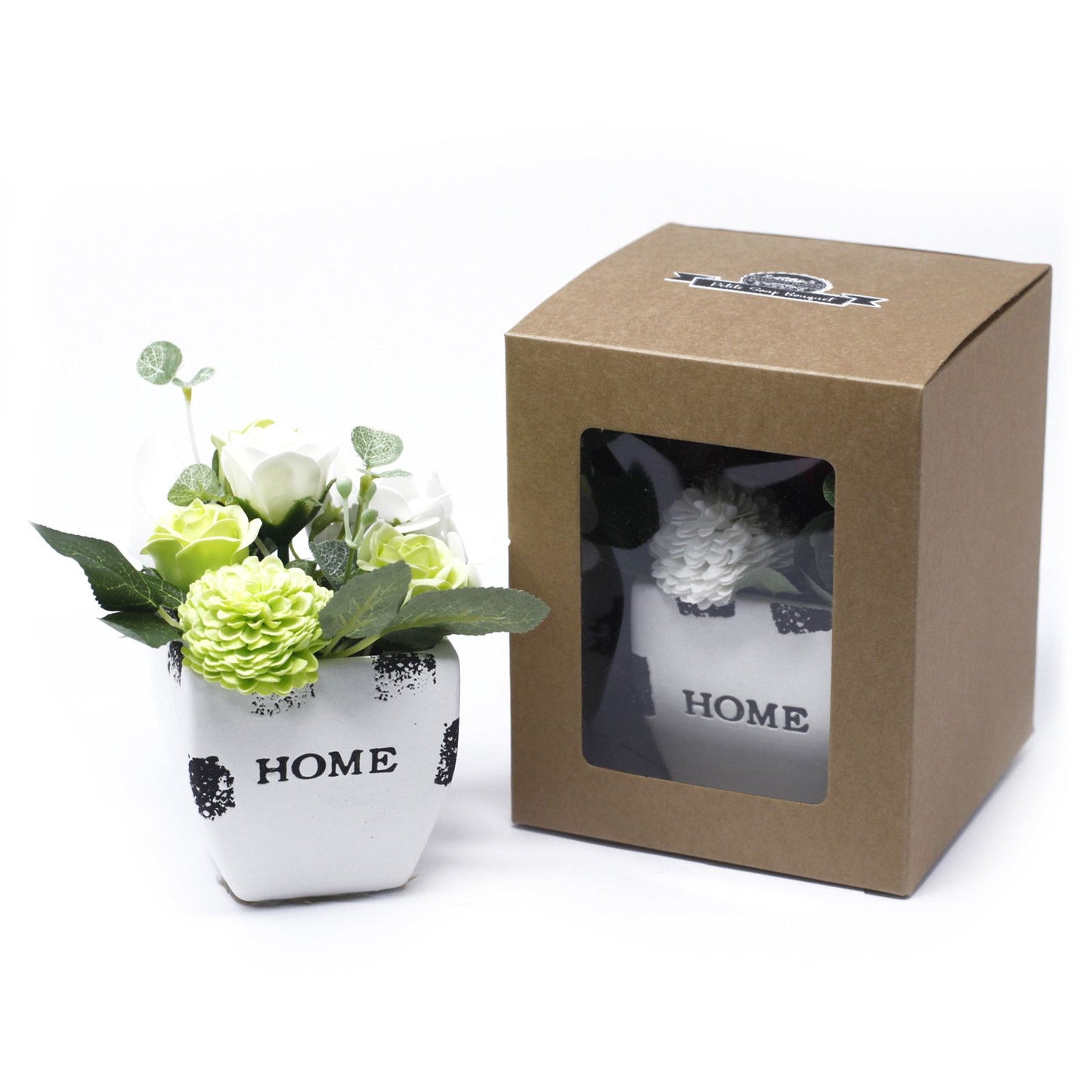 Bouquet Piccolo Vaso di Fiori - Lavanda Tenue