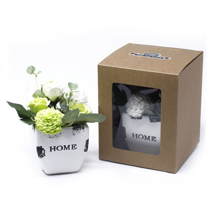 Bouquet Piccolo Vaso di Fiori - Lavanda Tenue