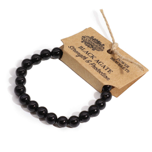 Bracciale Power - agata nera