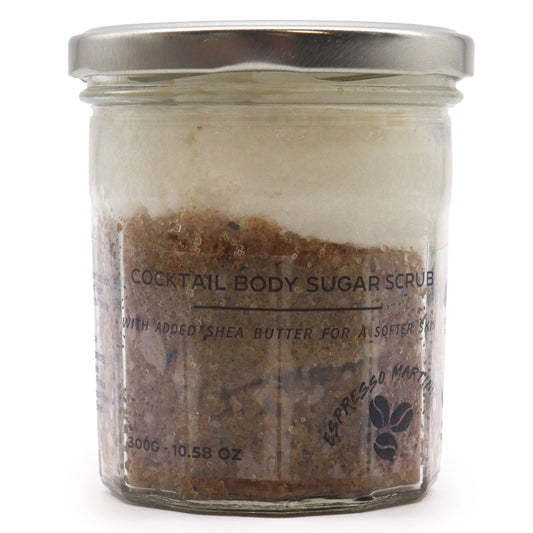 Scrub corpo allo zucchero con fragranza - Espresso Martini 300 g