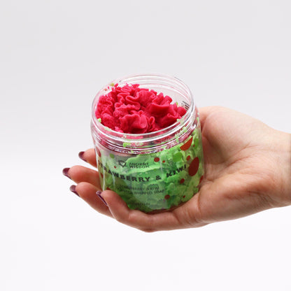 Sapone alla panna montata Fragola e Kiwi, 120 g