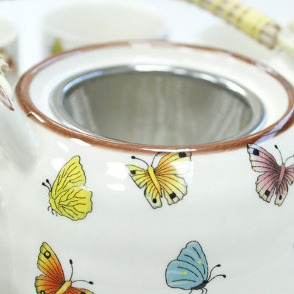 Set da tisana – Farfalle