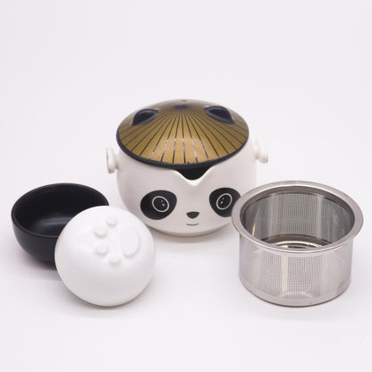 Set teiera Kung Fu Panda - Due tazze - Confezione da viaggio