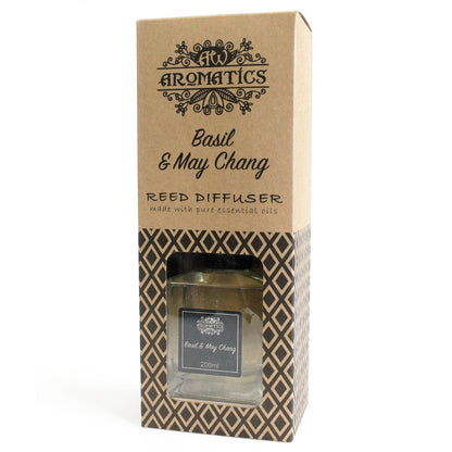 Diffusore di aromi con oli essenziali Basil &amp; Maychang 200 ml