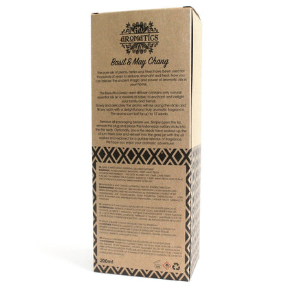 Diffusore di aromi con oli essenziali Basil &amp; Maychang 200 ml