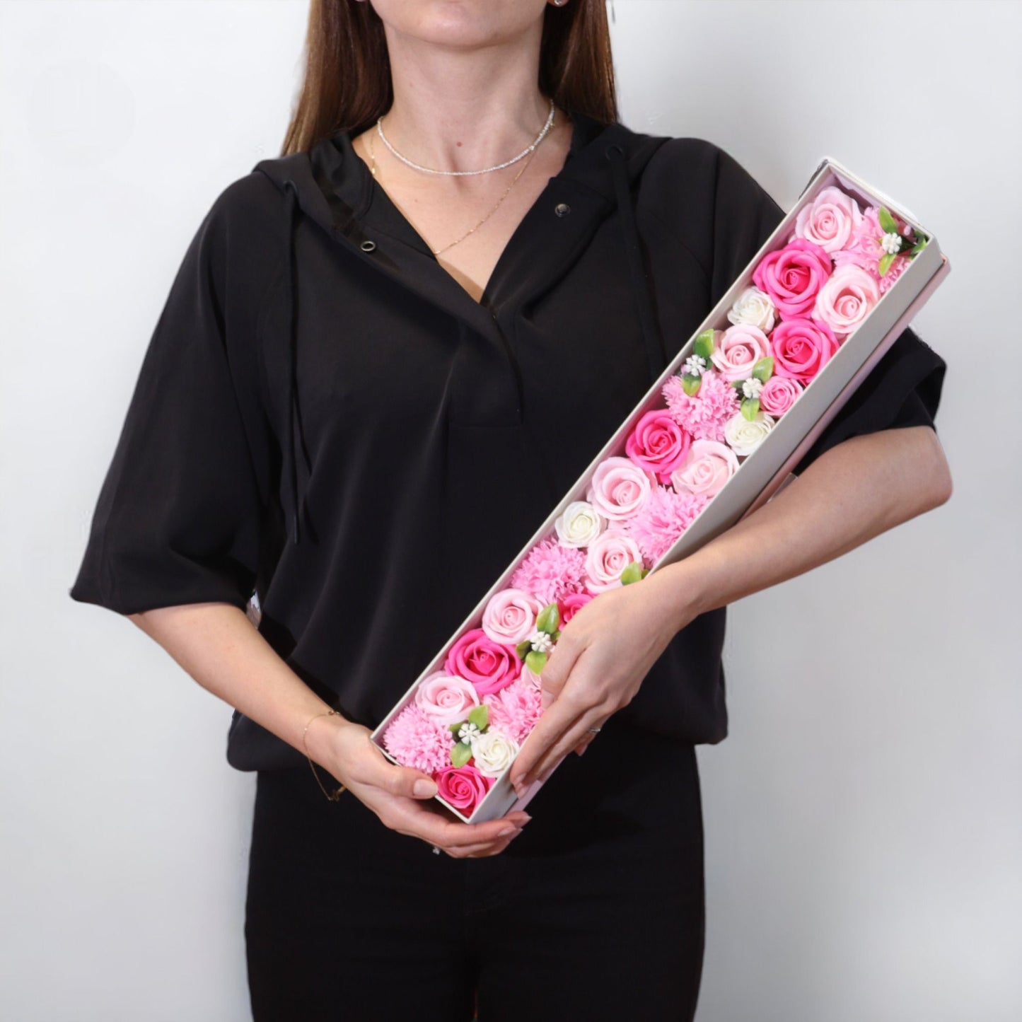 Scatola extra lunga - Benedizioni del bambino - Rosa