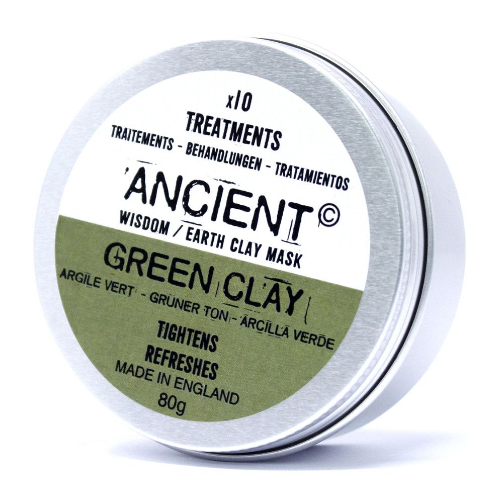 Maschera viso all'argilla verde 100 g