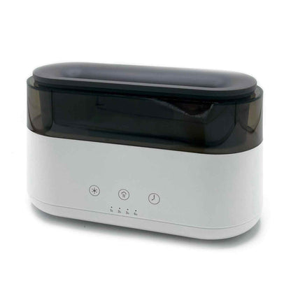 Diffusore di aromi moderno - Orologio a LED - USB-C - Effetto fiamma