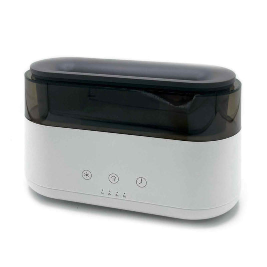 Diffusore di aromi moderno - Orologio a LED - USB-C - Effetto fiamma