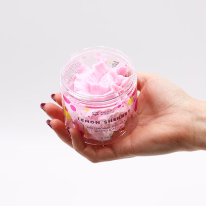 Sapone alla panna montata Pink Lemonade, 120 g