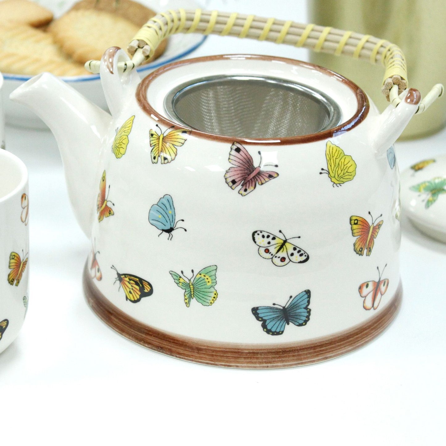 Set da tisana – Farfalle