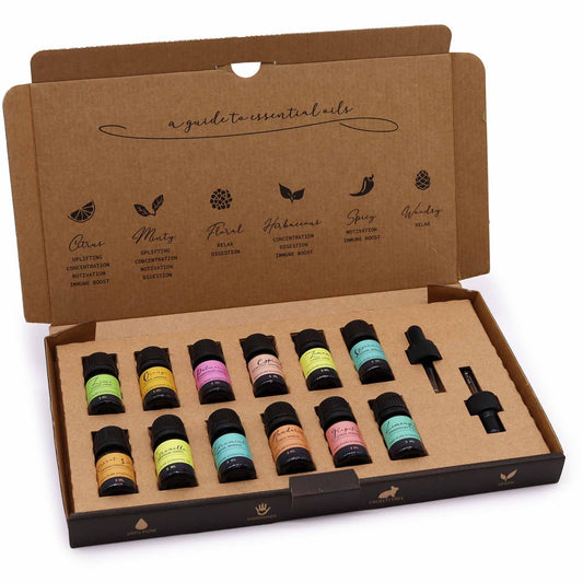Set di oli essenziali per aromaterapia – Estate