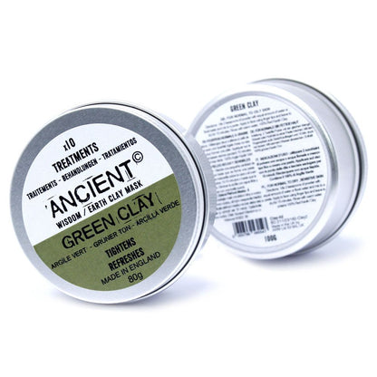 Maschera viso all'argilla verde 100 g