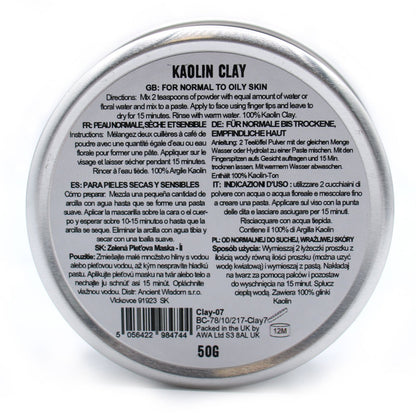 Argilla caolino 50 g