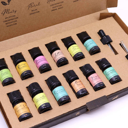 Set di oli essenziali per aromaterapia – Estate
