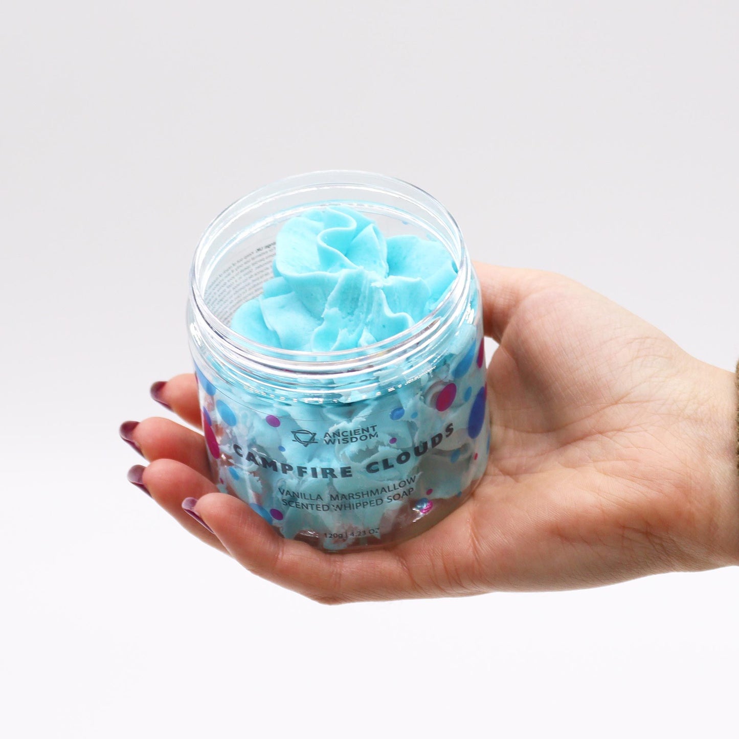Sapone alla panna montata e marshmallow, 120 g