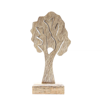 Albero 3D - Decorazione in legno 20x10cm