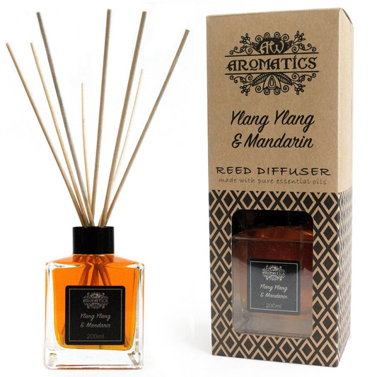 Diffusore di aromi con oli essenziali Ylang-ylang e Mandarino 200 ml