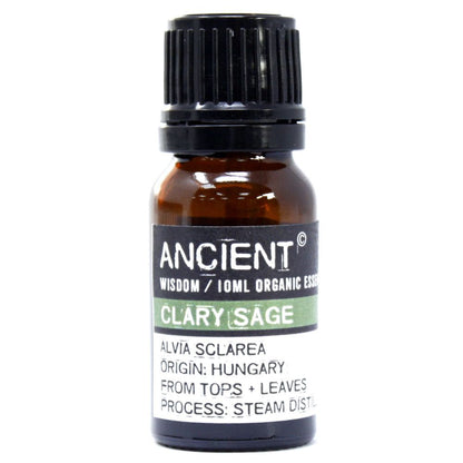 Olio essenziale biologico di salvia sclarea 10 ml