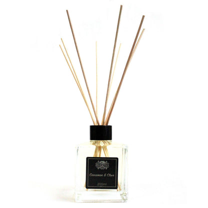 Diffusore di aromi con oli essenziali Cannella e Chiodi di Garofano 200 ml