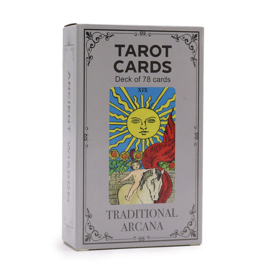 Carte dei Tarocchi con libro di accompagnamento – Arcani Tradizionali