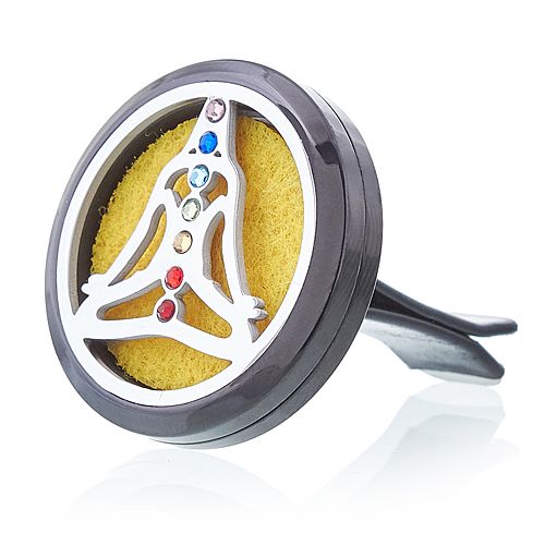 Kit diffusore per auto - Yoga Chakra - 30 mm