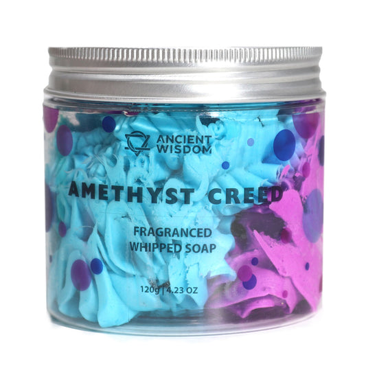 Sapone alla panna montata – Amethyst Creed 120 g