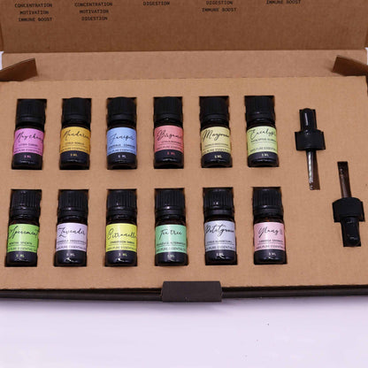 Set di oli essenziali per aromaterapia – Primavera