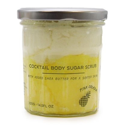 Scrub corpo allo zucchero profumato – Pinacolada, 300 g