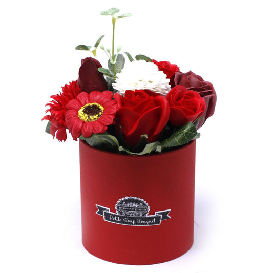 Bouquet Petite Gift Pot - Rossi intensi