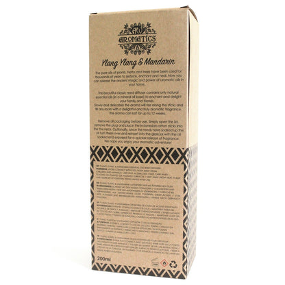 Diffusore di aromi con oli essenziali Ylang-ylang e Mandarino 200 ml