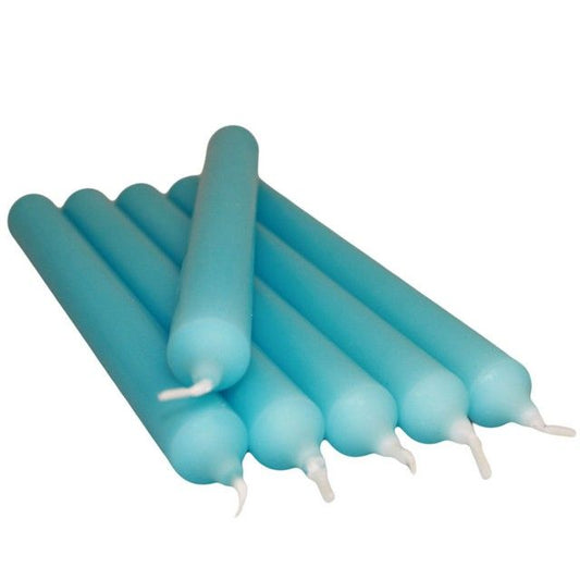 Candele da tavolo turchesi (100 pezzi)