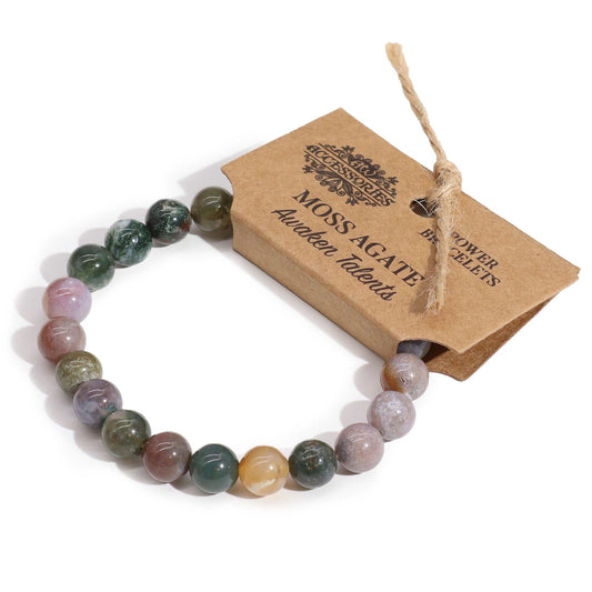 Bracciale della forza – Agata muschiata