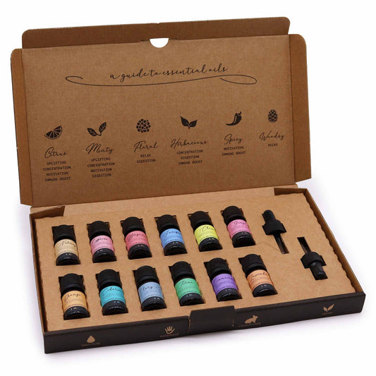 Set di oli essenziali per aromaterapia - Set autunnale