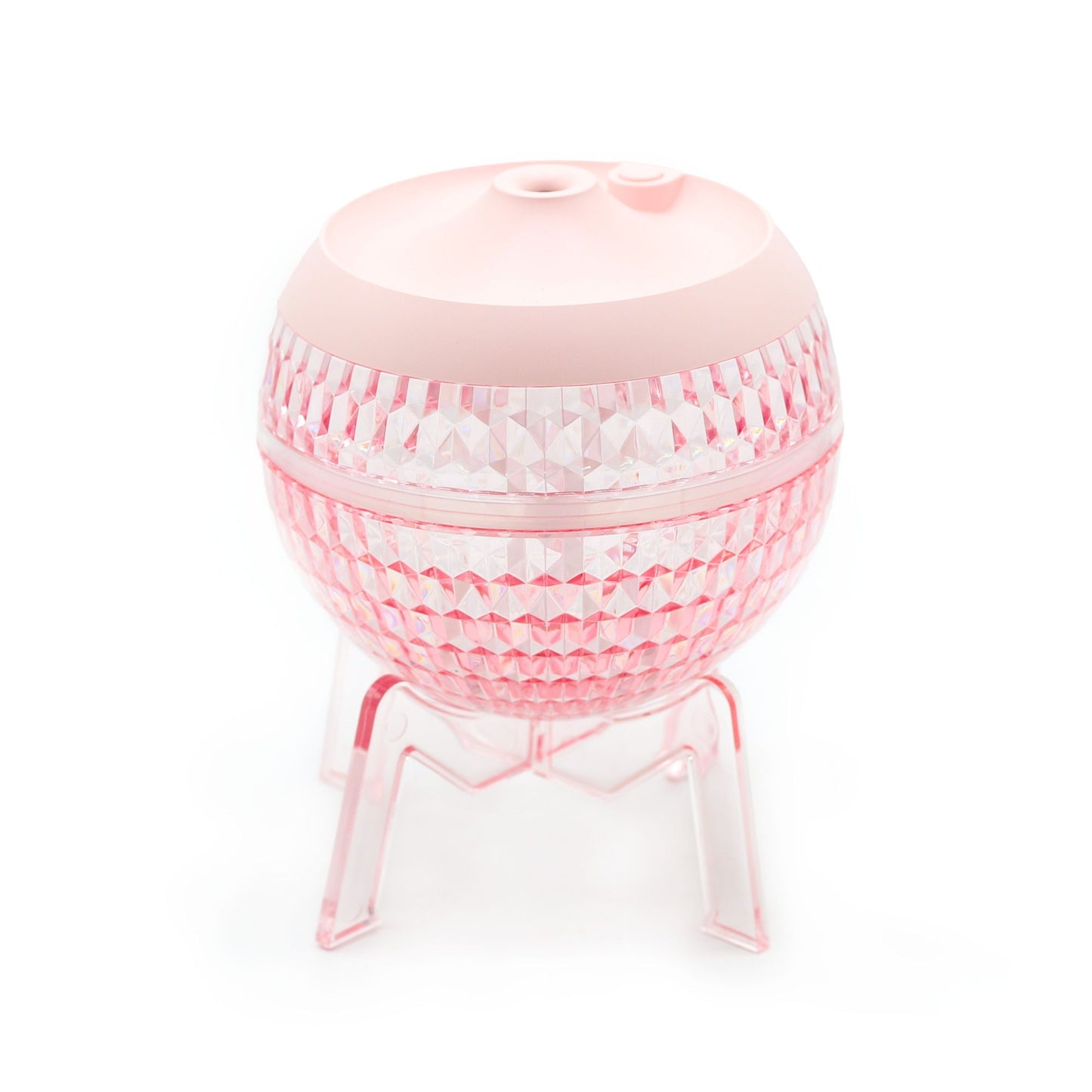 Umidificatore rosa Mondo Planet - USB - Cambia colore (luce verso il basso)
