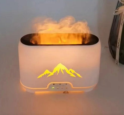 Diffusore di aromi Himalayas - USB-C - Telecomando - Effetto fiamma