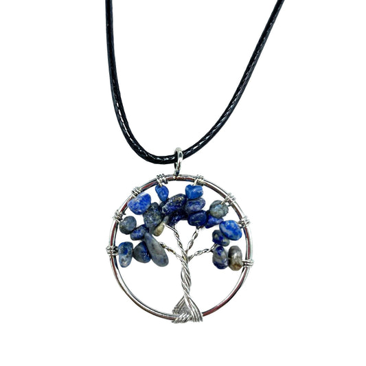 Ciondolo "Albero della vita" - sodalite