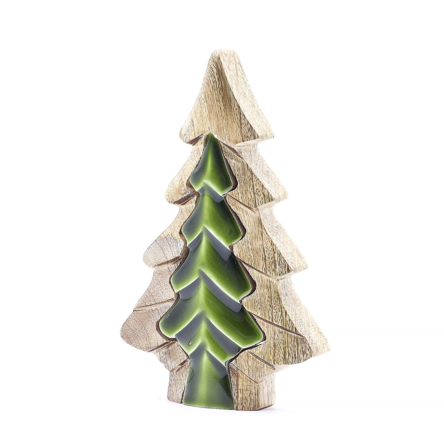 Piccolo albero nell'albero - Decorazione in legno 15x10cm
