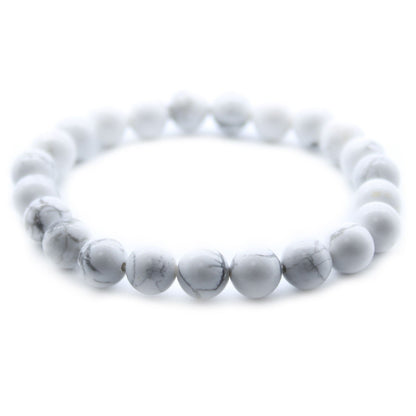 Bracciale della forza - diaspro bianco