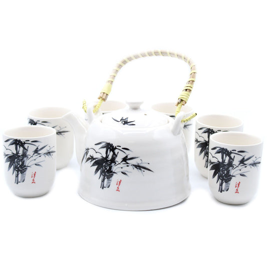 Set da tisana – Pietra bianca