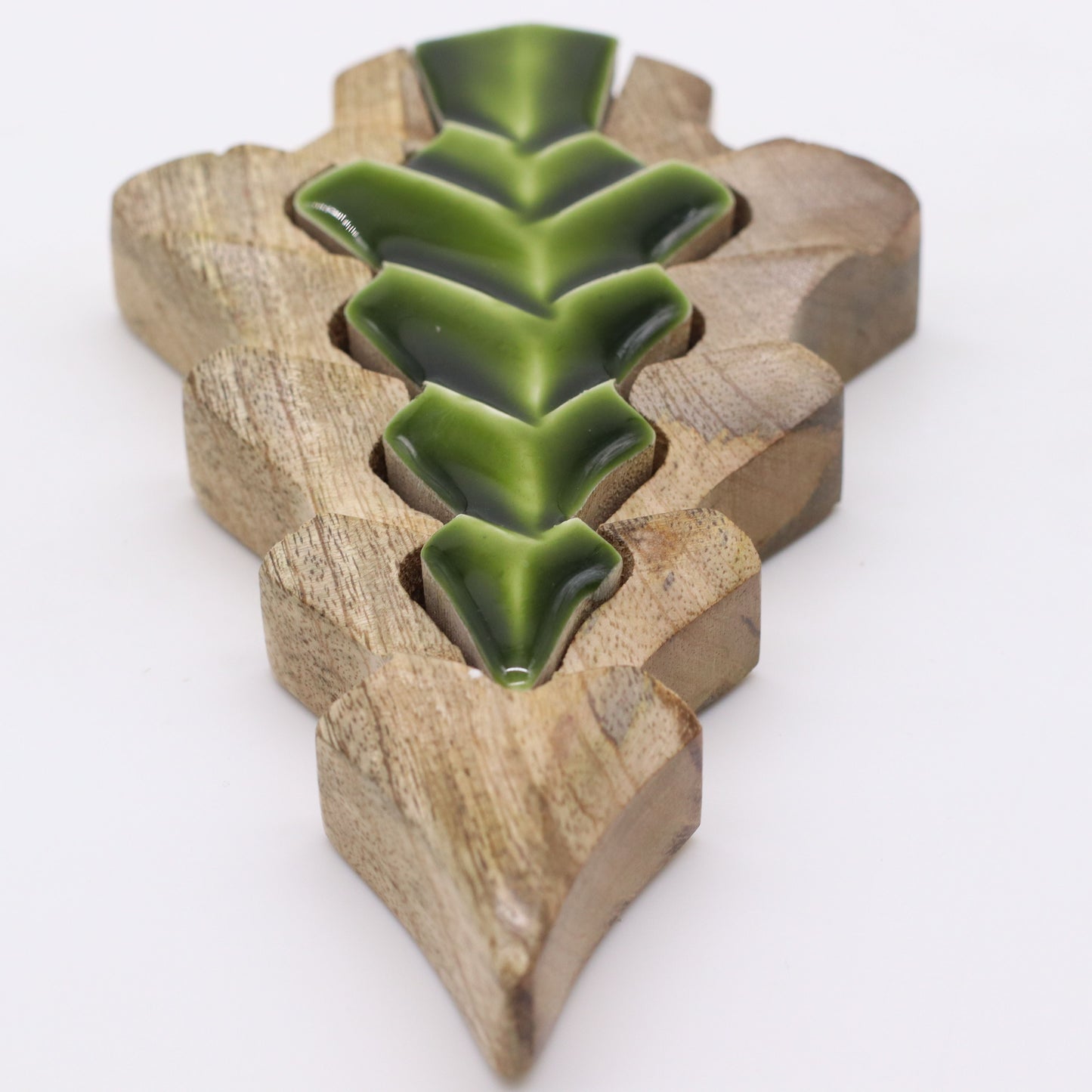 Piccolo albero nell'albero - Decorazione in legno 15x10cm