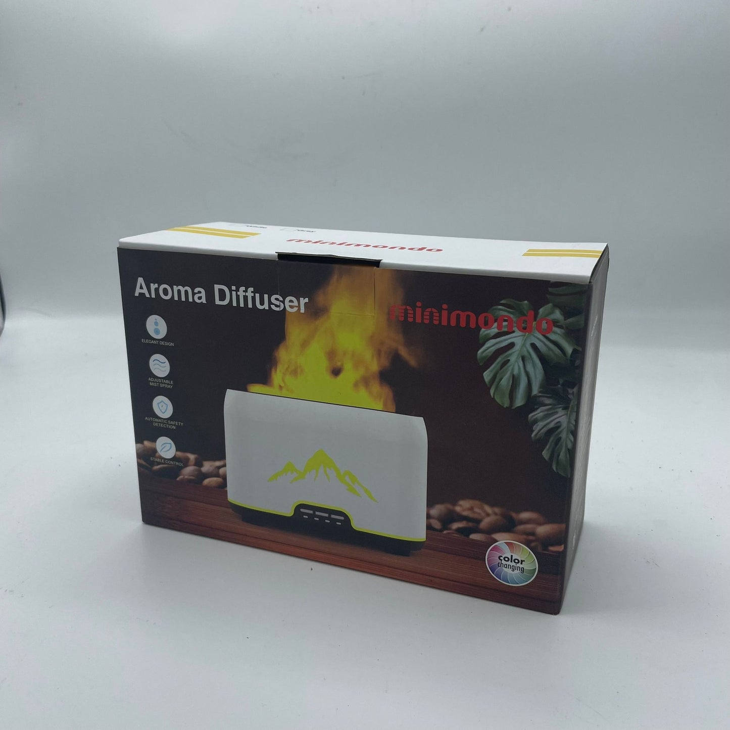 Diffusore di aromi Himalayas - USB-C - Telecomando - Effetto fiamma