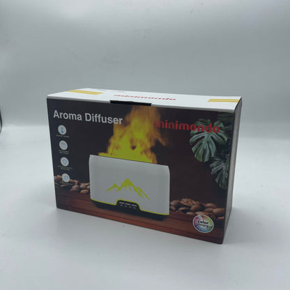 Diffusore di aromi Himalayas - USB-C - Telecomando - Effetto fiamma