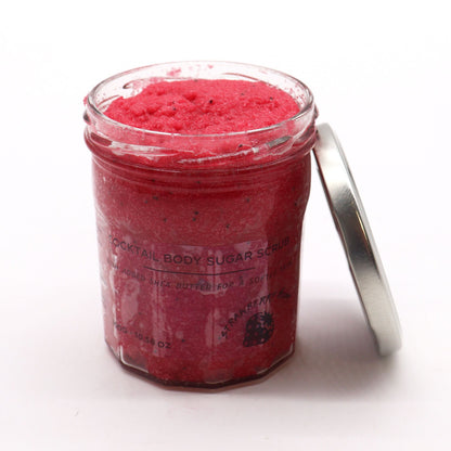 Scrub corpo allo zucchero con fragranza - Rum alla fragola 300 g
