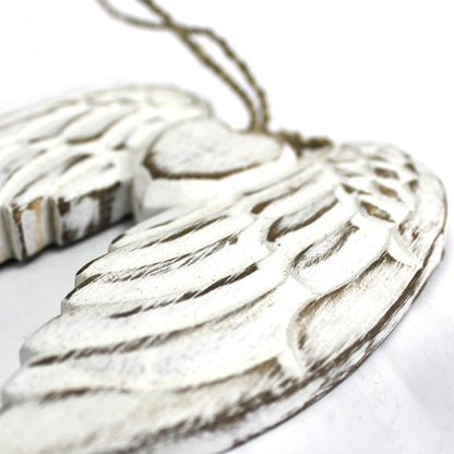 Ala d'angelo - cuore - 15 cm