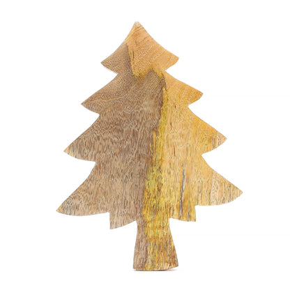 Ciotola smaltata a forma di albero 25x19cm